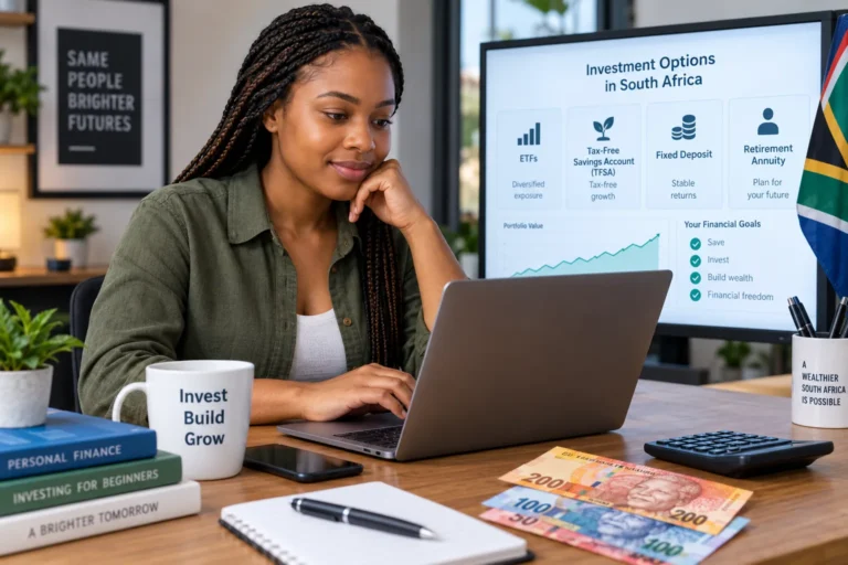 Best Investments in South Africa for Beginners 2026